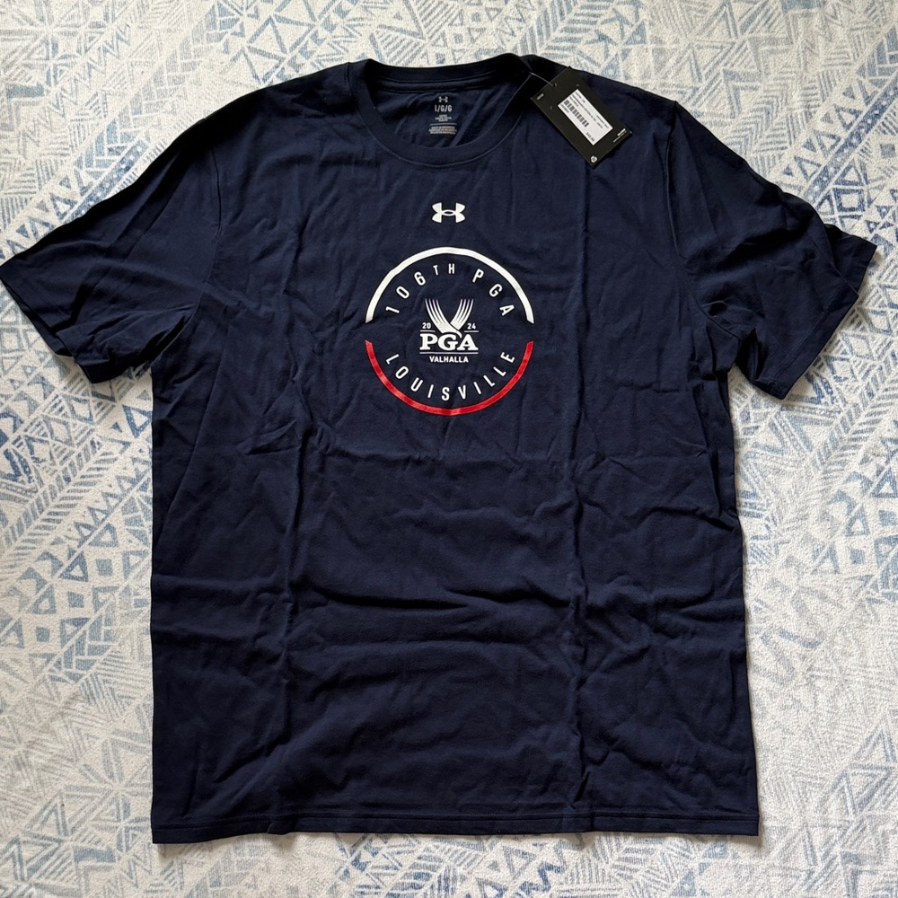 Under Armour Blue PGA Shirt